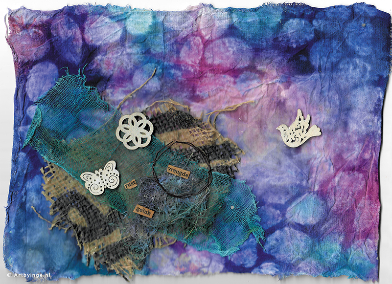 Artbyinge; Kunst; Creative; Acryl; Art; Expositie; Animals; Mixed Media; Nature; Abstract
